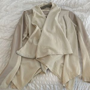 Blank nyc cream jacket